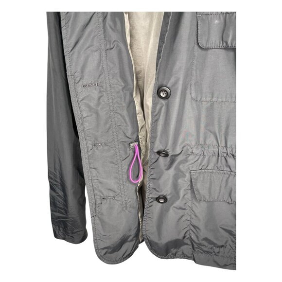 Loft Utility Jacket Removable Hood Lined Size M - Picture 2 of 8